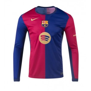 Barcelona Replica Home Stadium Shirt 2024-25 Long Sleeve